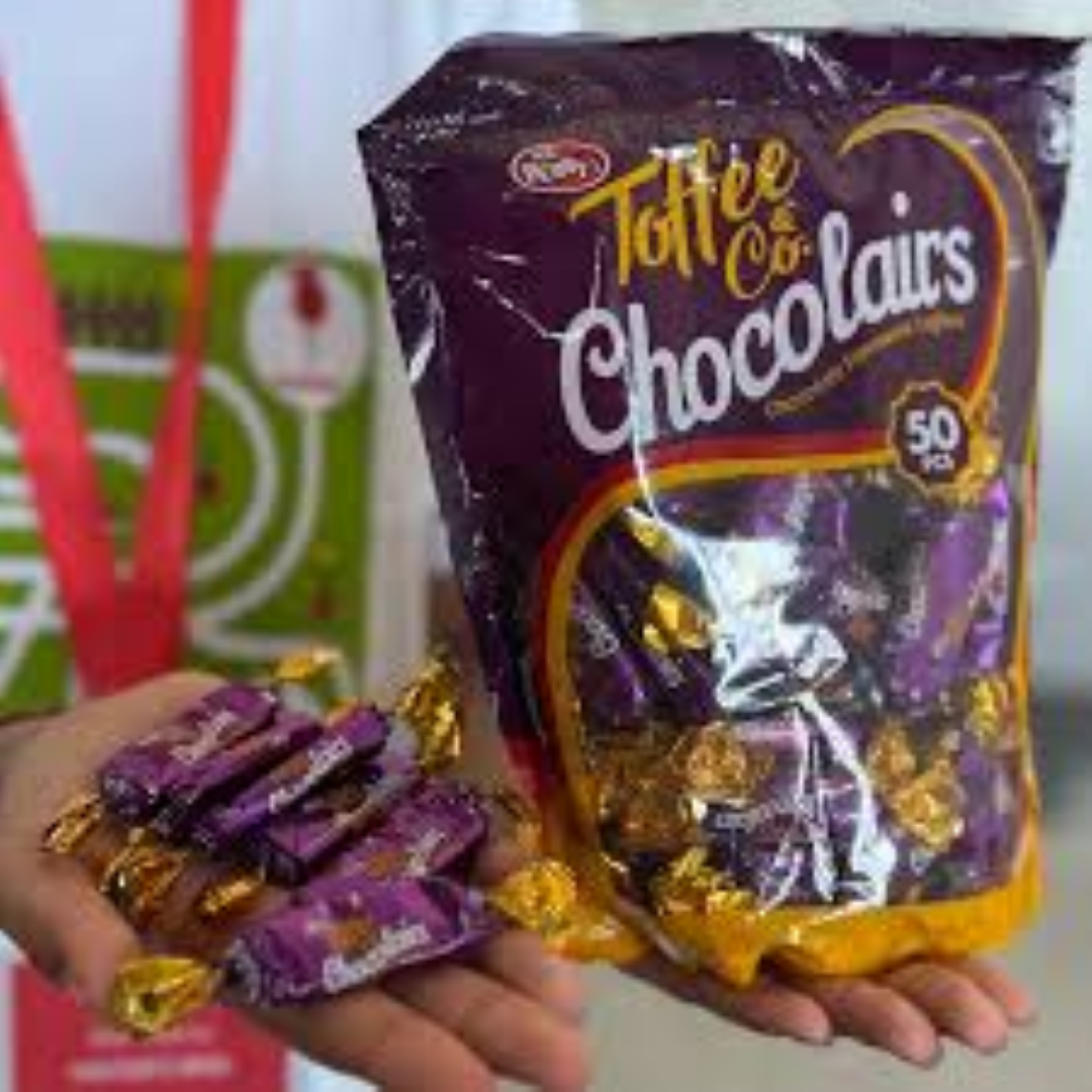 MR BERRY TOFFEE N CO. CHOCOLAIR 50PCS